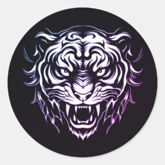 Lionsticker Ronde Sticker