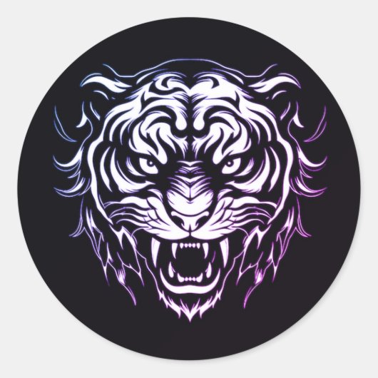 Lionsticker Ronde Sticker (Voorkant)