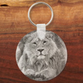 Liontekening Sleutelhanger (Voorkant)