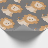 Lionverlooppapier Cadeaupapier (Hoek)