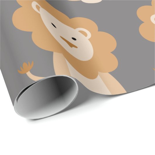 Lionverlooppapier Cadeaupapier (Rol Hoek)