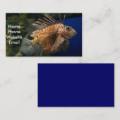 Lionvisprofielkaart Visitekaartje (Voorkant / Achterkant)