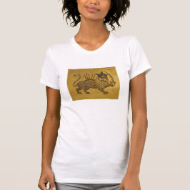Lionvlag-ontwerp T-shirt