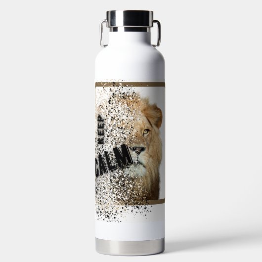 Lionwaterfles Waterfles (Voorkant)