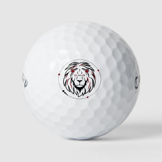 Lionzijde Golfballen (Voorkant)