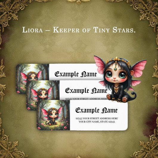 Liora – Bewaarder van Kleine Sterren.  Etiket