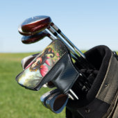 Liora – Bewaarder van Kleine Sterren. Golfheadcover (Insitu)