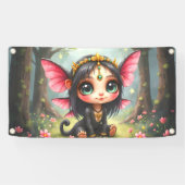 Liora – Bewaarder van Kleine Sterren. Spandoek (Horizontaal)