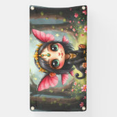 Liora – Bewaarder van Kleine Sterren. Spandoek (Verticaal)
