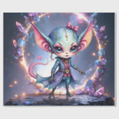 Liora – Kristallen Hart van de Sterren Cadeaupapier (Vlak)
