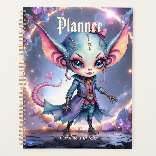Liora – Kristallen Hart van de Sterren  Planner (Voorkant)