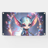Liora – Kristallen Hart van de Sterren Spandoek (Horizontaal)