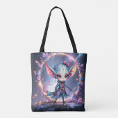 Liora – Kristallen Hart van de Sterren Tote Bag (Achterkant)