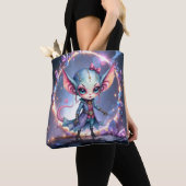 Liora – Kristallen Hart van de Sterren Tote Bag (Dichtbij)