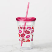 Lip Acryl Drinkbeker (Achterkant)