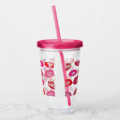 Lip Acryl Drinkbeker (Links)