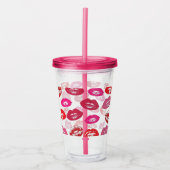 Lip Acryl Drinkbeker (Voorkant)