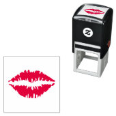 Lip afdrukken  zelfinktende stempel (In situ)