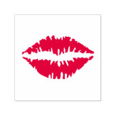 Lip afdrukken zelfinktende stempel (Design)