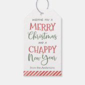 Lip Balm Christmas Holiday Cadeaulabel (Voorkant)