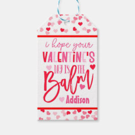 Lip Balm Valentijn cadeau labels Cadeaulabel