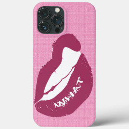 Lip Bite WAT Hoesje-Mate iPhone Case Case