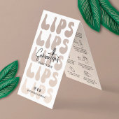 Lip Blush Care Instructies Retro Beige Logo PMU Visitekaartje