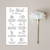 Lip Blush Tattoo Minimale Logo na de Intel Health  Visitekaartje