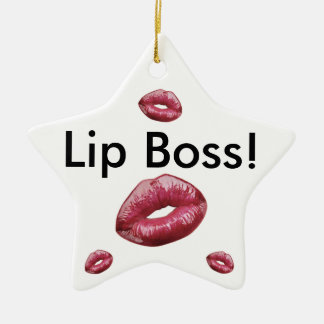 Lip Boss-kerstversiering Keramisch Ornament