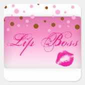 Lip Boss Sticker (Voorkant)