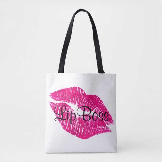 Lip Boss-Tas Tote Bag (Voorkant)