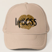 Lip BOSS Trucker Hat Trucker Pet (Voorkant)
