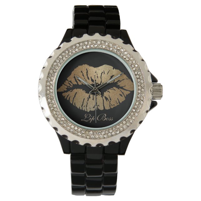Lip Boss Watch Horloge (Voorkant)