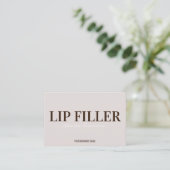 Lip Filler Natercare Visitekaartje (Staand voorkant)