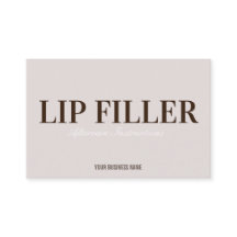 Lip Filler Natercare Visitekaartje