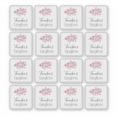 Lip Gloss Packaging Logo Cherry Blossom Tree Sticker (Voorkant)