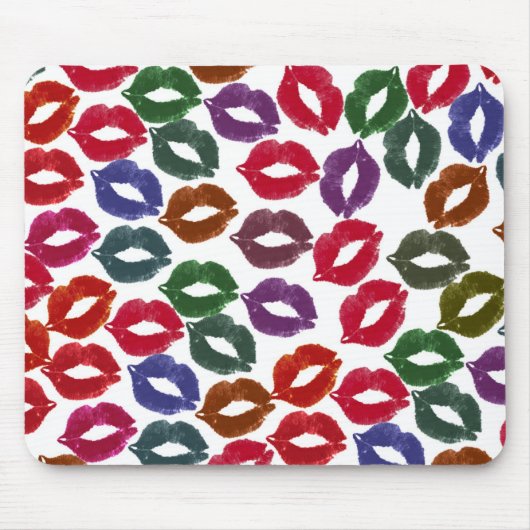 Lip-i-licioius-ness Mousepad Muismat (Voorkant)