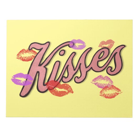 LIP KISSES NOTITIEBLOK (Voorkant)