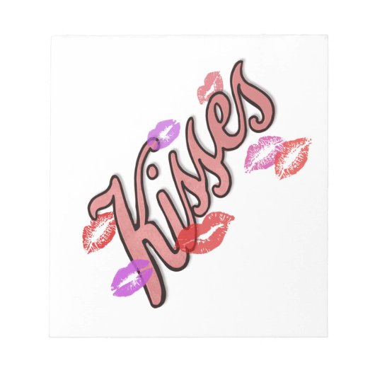 LIP KISSES NOTITIEBLOK (Voorkant)