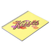 LIP KISSES NOTITIEBOEK (Linkerzijde)