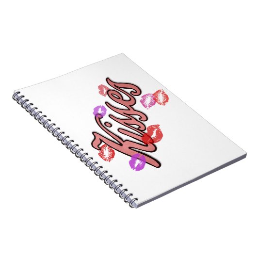 LIP KISSES NOTITIEBOEK (Rechterzijde)