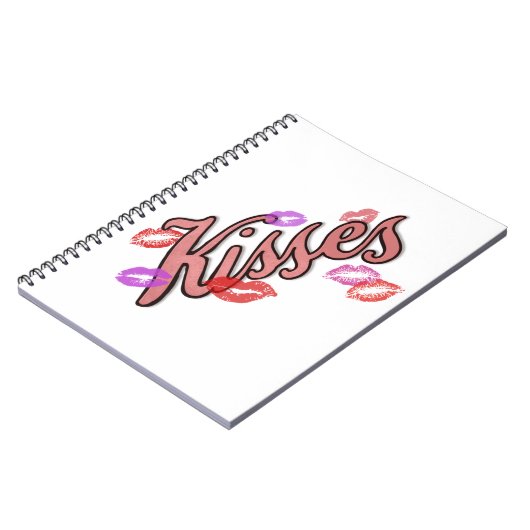 LIP KISSES NOTITIEBOEK (Linkerzijde)