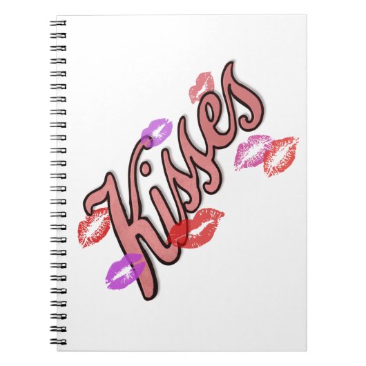 LIP KISSES NOTITIEBOEK (Voorkant)