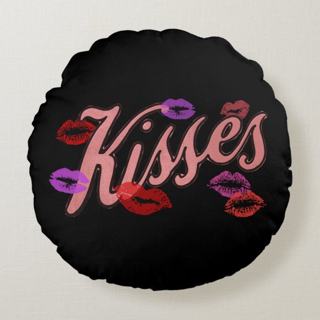 LIP KISSES ROND KUSSEN (Voorkant)