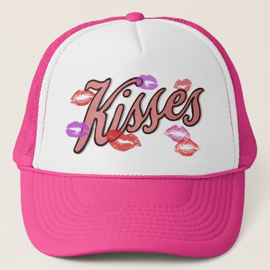 LIP KISSES TRUCKER PET (Voorkant)