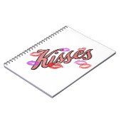 LIP KUSSES NOTITIEBOEK (Linkerzijde)