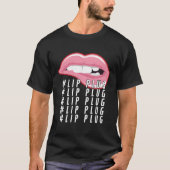 Lip Plug Dermaal Filler Esthetische Verpleegkundig T-shirt (Voorkant)