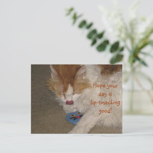 Lip-smacking Good Briefkaart (Staand voorkant)