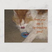 Lip-smacking Good Briefkaart (Voorkant)