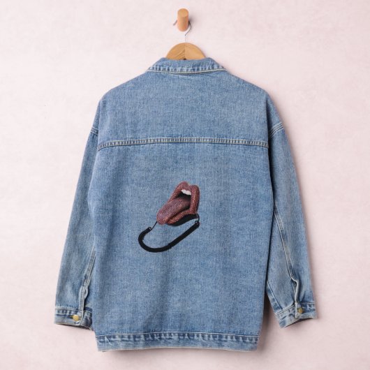 Lip telephone print jacket  (Hangar)